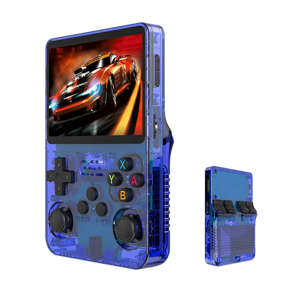 Consola Retro Portátil R36S ARKOS | 15,000 Juegos, Pantalla IPS 3.5”, Linux, 64GB/128GB