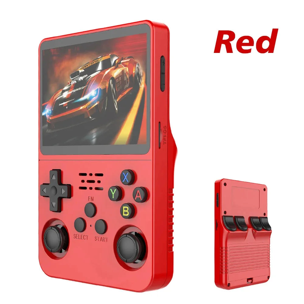 Consola Retro Portátil R36S ARKOS | 15,000 Juegos, Pantalla IPS 3.5”, Linux, 64GB/128GB