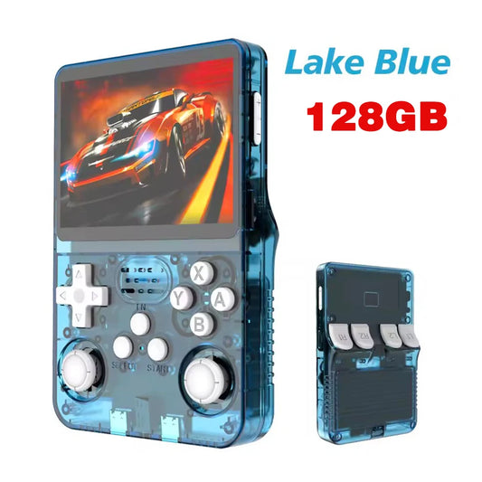 Consola Retro Portátil R36S ARKOS | 15,000 Juegos, Pantalla IPS 3.5”, Linux, 64GB/128GB