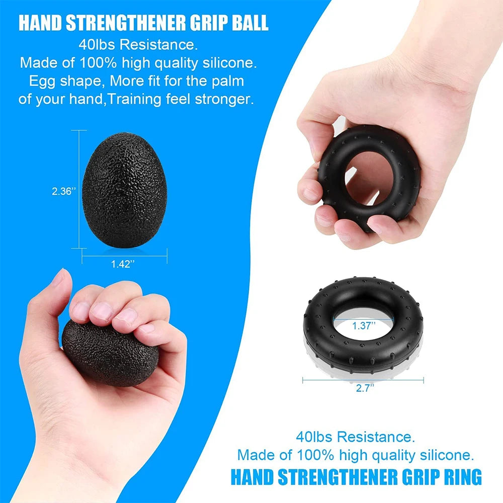 Pinza Ajustable de Fuerza 5–60 kg | Fortalecedor de Mano, Muñeca y Antebrazo para Fitness y Rehabilitación
