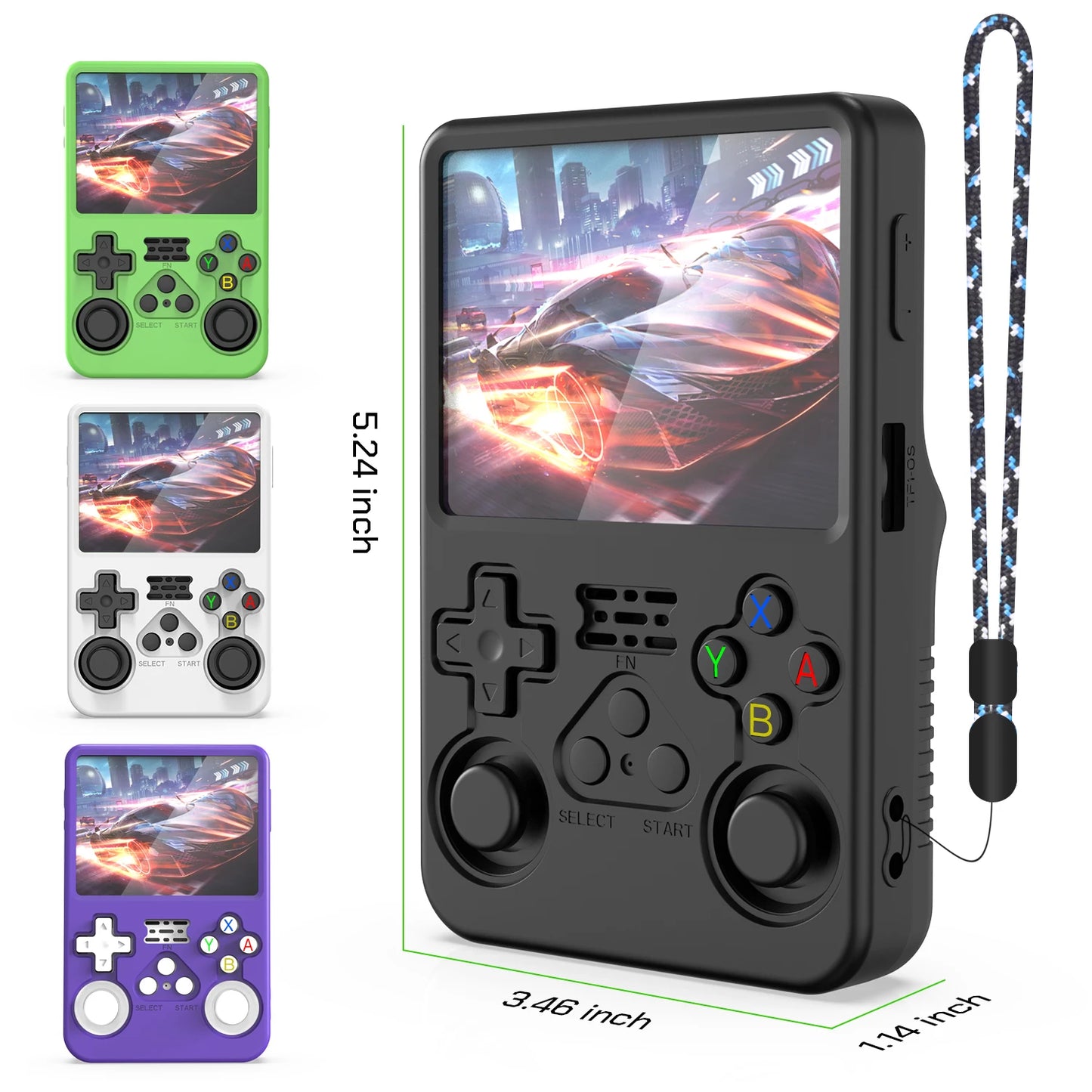 Funda Protectora de Silicona Suave para Retro R36S | Antigolpes, Antideslizante y Ajuste Perfecto