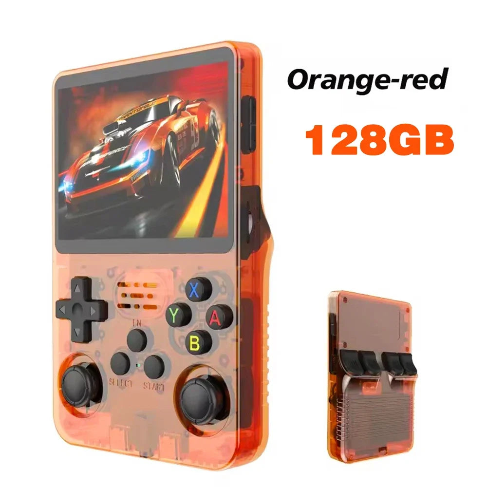 Consola Retro Portátil R36S ARKOS | 15,000 Juegos, Pantalla IPS 3.5”, Linux, 64GB/128GB