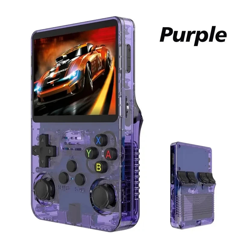 Consola Retro Portátil R36S ARKOS | 15,000 Juegos, Pantalla IPS 3.5”, Linux, 64GB/128GB
