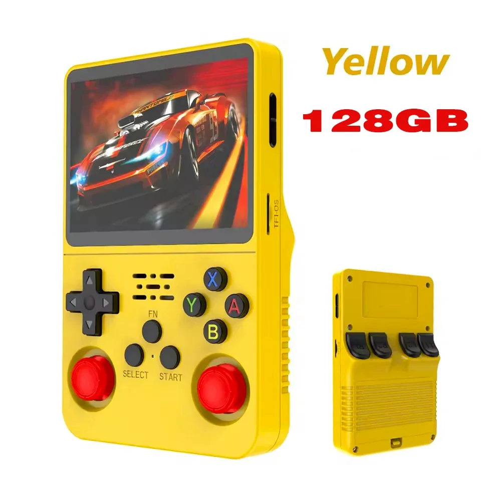 Consola Retro Portátil R36S ARKOS | 15,000 Juegos, Pantalla IPS 3.5”, Linux, 64GB/128GB